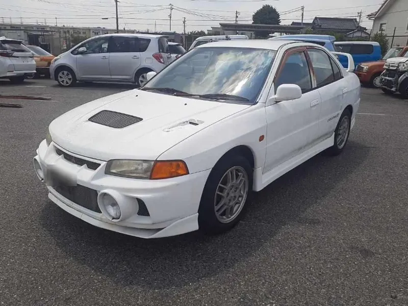 Mitsubishi Lancer Evolution GSR EVOLUTION 4 4WD · 1997 – Außenansicht (Auktionsfoto)
