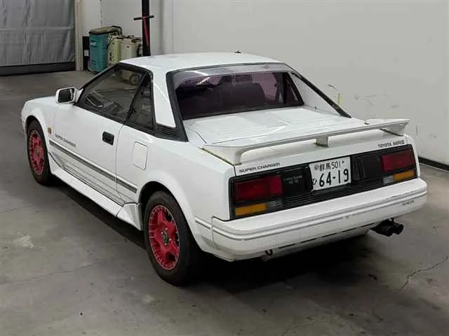 Toyota MR2 G SUPERCHARGER · 1988 – Weitere Ansicht (Auktionsfoto)