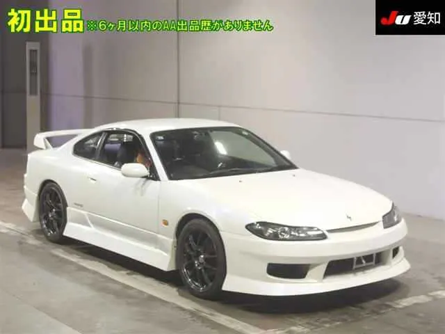 Nissan Silvia SPECIFICATIONS S G PACKAGE · 1999 – Außenansicht (Auktionsfoto)