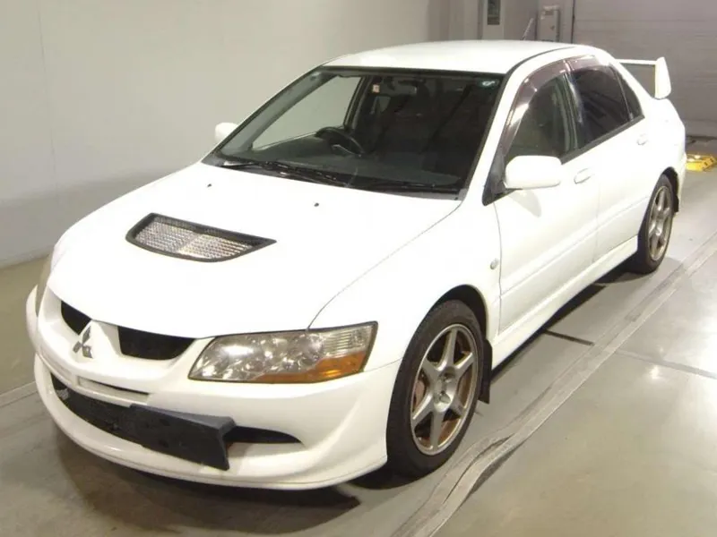 Mitsubishi Lancer Evolution GSR EVOLUTION 8 4WD · 2003 – Außenansicht (Auktionsfoto)