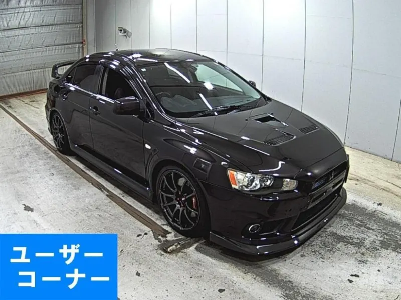 Mitsubishi Lancer Evolution GSR EVOLUTION . AIR · 2008 – Außenansicht (Auktionsfoto)