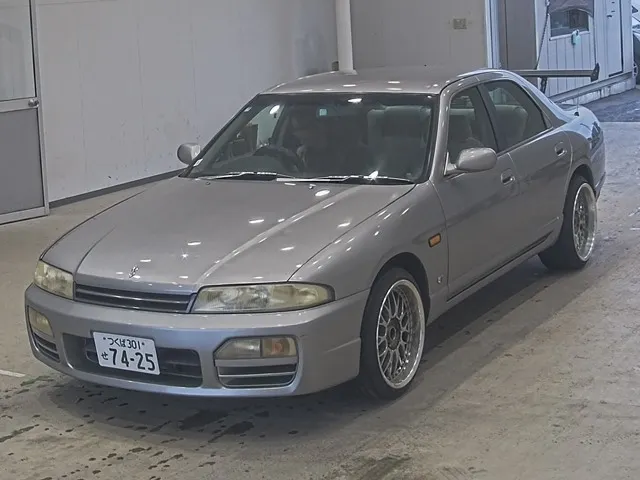 Nissan Skyline GTS25 TYPE XG · 1997 – Außenansicht (Auktionsfoto)