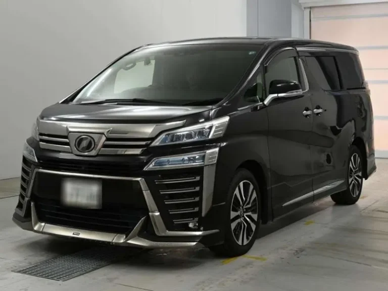 Toyota Vellfire 3.5Z G 4WD · 2019 – Außenansicht (Auktionsfoto)
