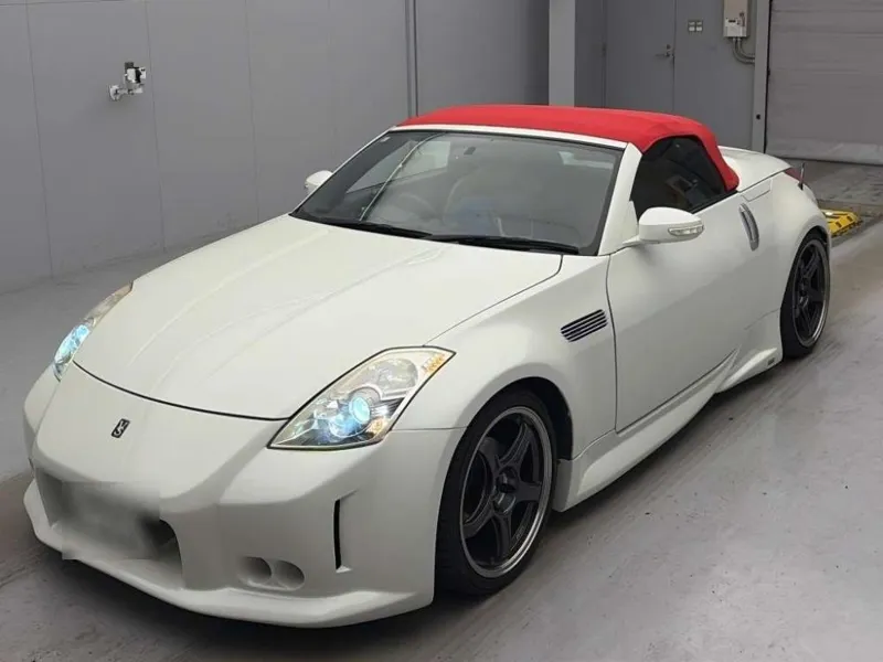 Nissan Fairlady Z ROADSTER VERSION T BLUE · 2003 – Außenansicht (Auktionsfoto)
