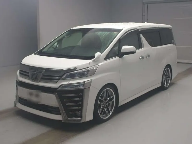 Toyota Vellfire 3.5Z G · 2019 – Außenansicht (Auktionsfoto)