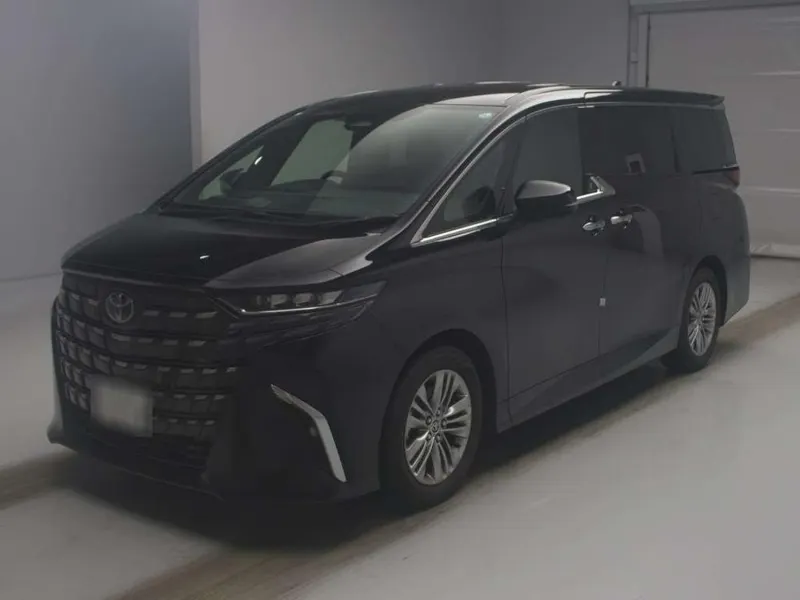 Toyota Alphard Z · 2025 – Außenansicht (Auktionsfoto)