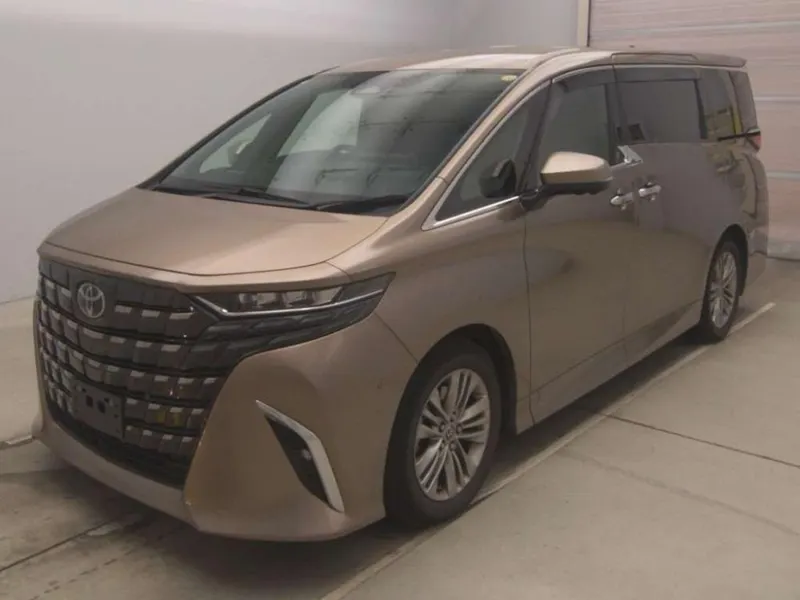 Toyota Alphard Z · 2025 – Außenansicht (Auktionsfoto)