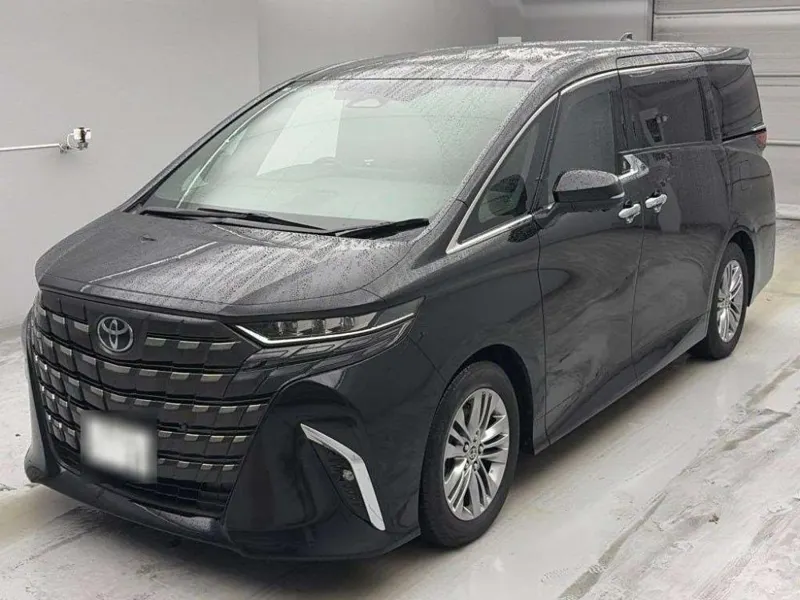 Toyota Alphard Z · 2025 – Außenansicht (Auktionsfoto)