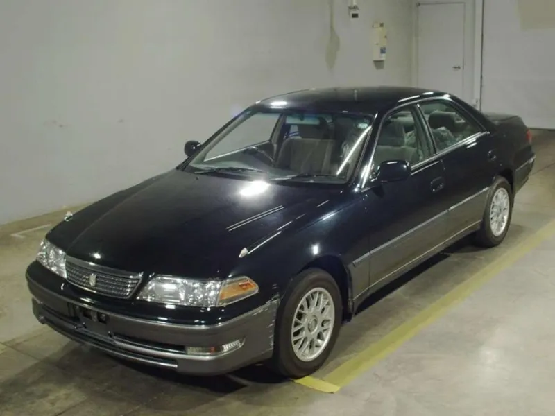 Toyota Mark II GRANDE FOUR G PACK 4WD · 1999 – Außenansicht (Auktionsfoto)