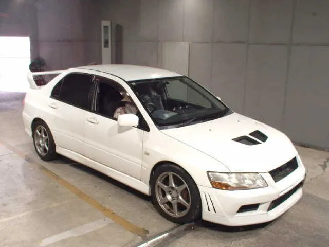Mitsubishi Lancer Evolution EVOLUTION VII GSR · 2001 – Außenansicht (Auktionsfoto)