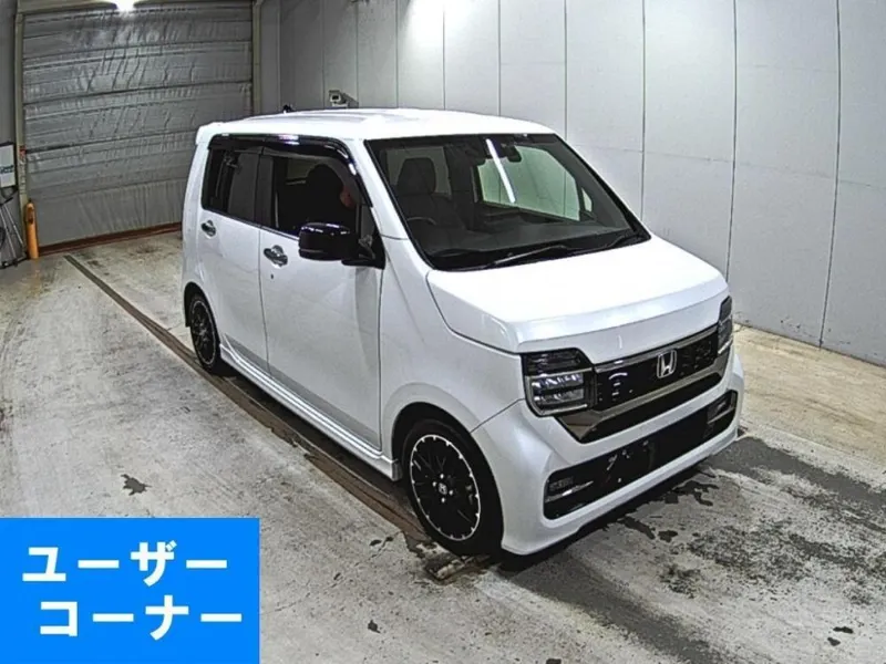 Honda N-WGN L* TURBO · 2023 – Außenansicht (Auktionsfoto)