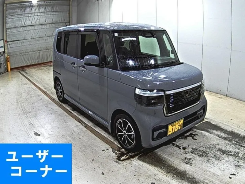 Honda N-BOX Custom Turbo TURBO KO-TINE-TO STYLE · 2024 – Außenansicht (Auktionsfoto)