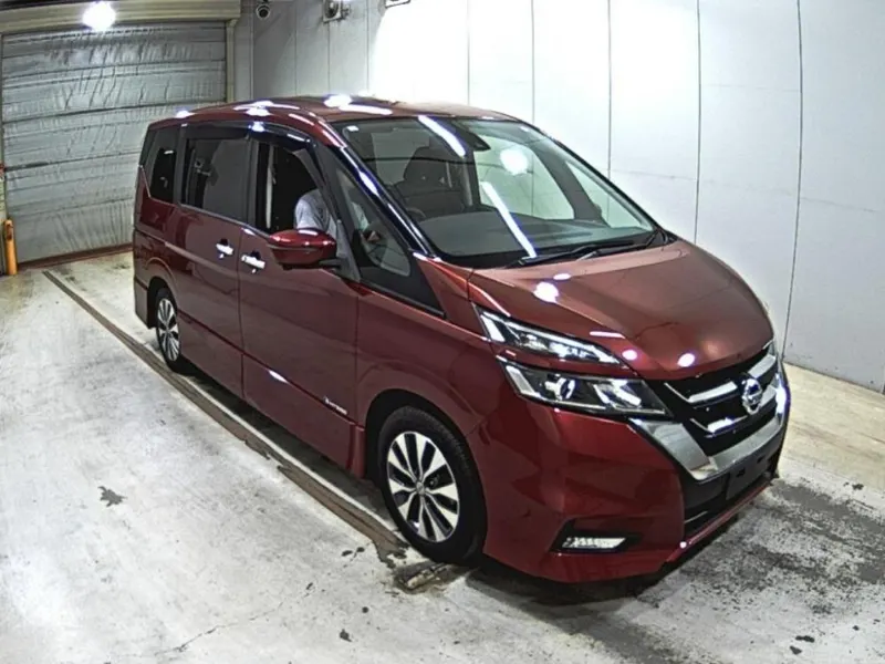 Nissan Serena HIGHWAY STAR G · 2017 – Außenansicht (Auktionsfoto)