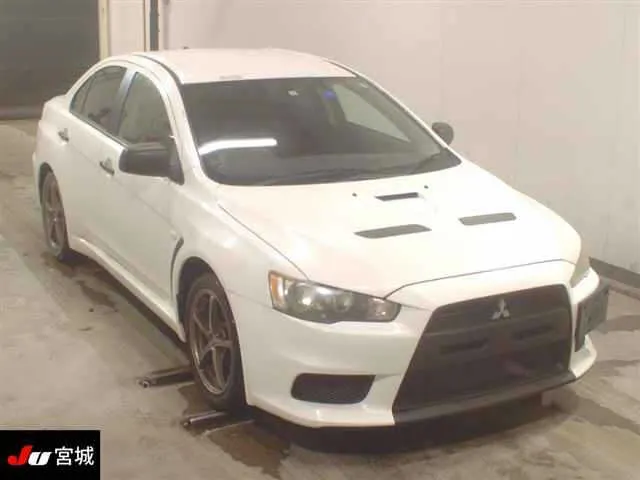 Mitsubishi Lancer Evolution 4WD EVOLUTION X RS · 2007 – Außenansicht (Auktionsfoto)