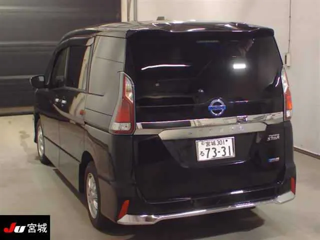Nissan Serena 4WD HIGHWAY STAR S HYBRID · 2017 – Weitere Ansicht (Auktionsfoto)