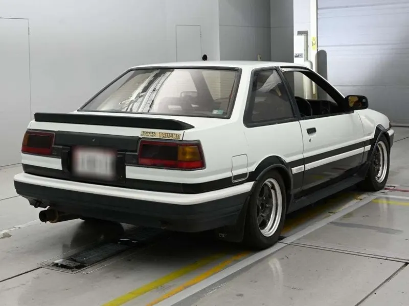Toyota Sprinter Trueno GT APEX · 1985 – Weitere Ansicht (Auktionsfoto)