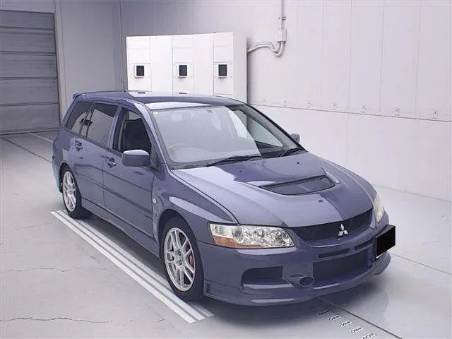 Mitsubishi Lancer Evolution 4WD EVOLUTION GT · 2005 – Außenansicht (Auktionsfoto)
