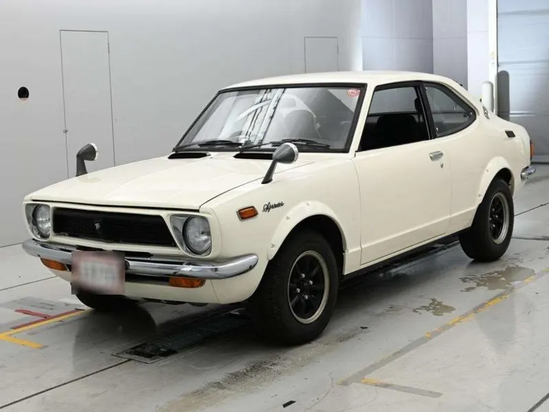 Toyota Sprinter Trueno  · 1973 – Außenansicht (Auktionsfoto)