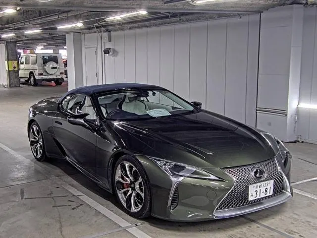 Lexus LC LC 500 CONVERTIBLE · 2022 – Außenansicht (Auktionsfoto)