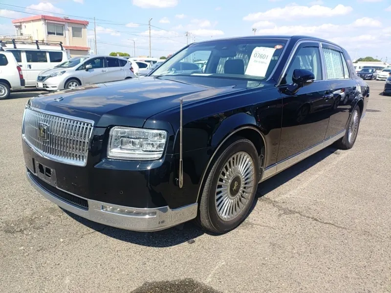 Toyota CENTURY 2WD · 2019 – Außenansicht (Auktionsfoto)