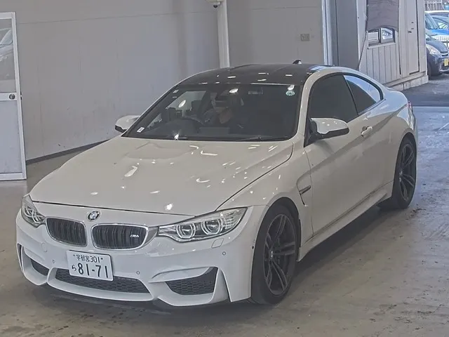 BMW M4 COUPE · 2017 – Außenansicht (Auktionsfoto)