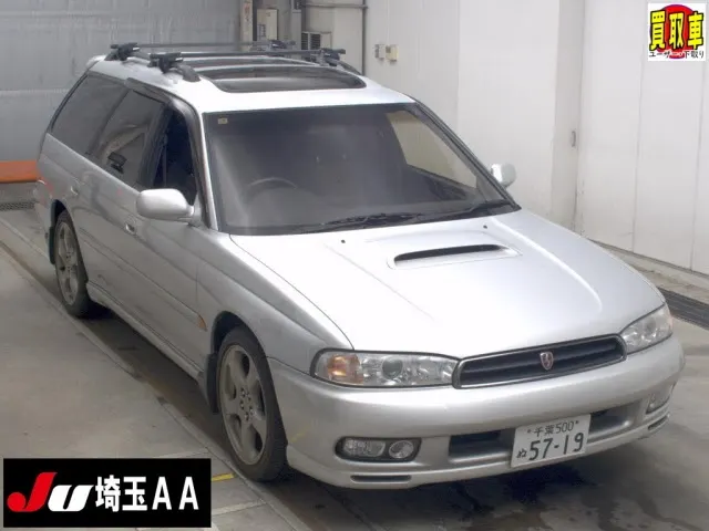 Subaru LEGACY WAGON 4WD GT-B · 1996 – Außenansicht (Auktionsfoto)