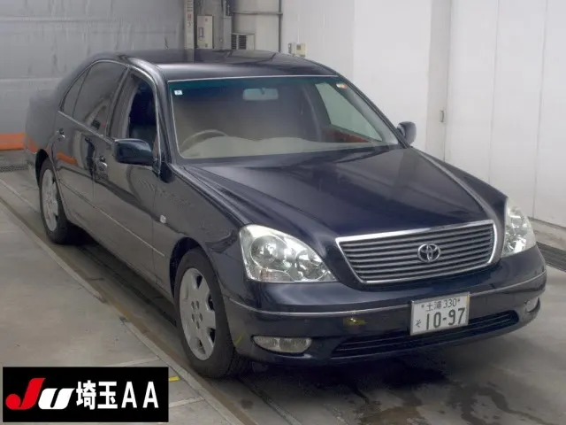 Toyota CELSIOR A · 2000 – Außenansicht (Auktionsfoto)