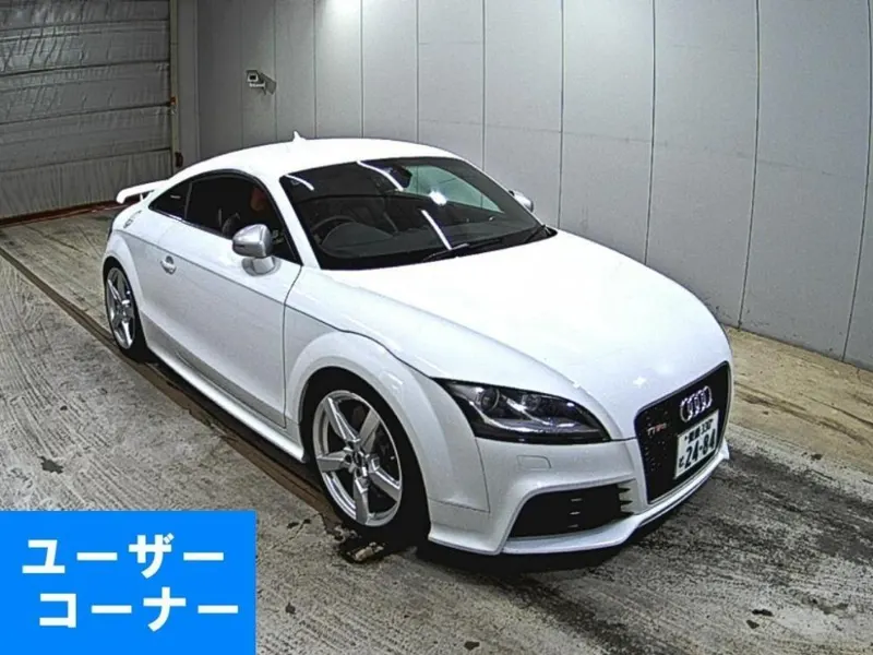Audi TT RS COUPE BASE GRADE 4WD · 2012 – Außenansicht (Auktionsfoto)