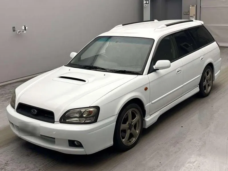 Subaru LEGACY TOURING WAGON GT-B E-tune2 4WD · 2001 – Außenansicht (Auktionsfoto)