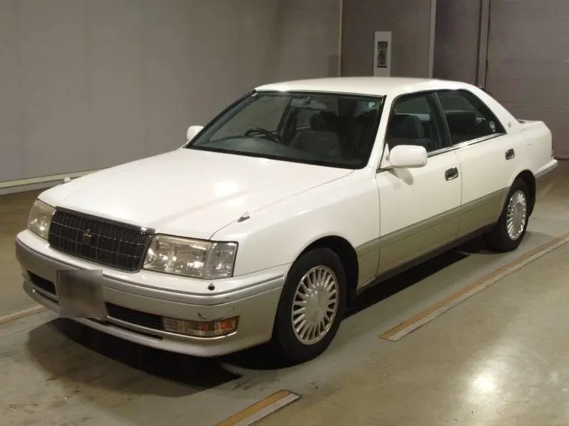 Toyota CROWN ROYAL EXTRA LTD ANNIVERSARY P · 1999 – Außenansicht (Auktionsfoto)