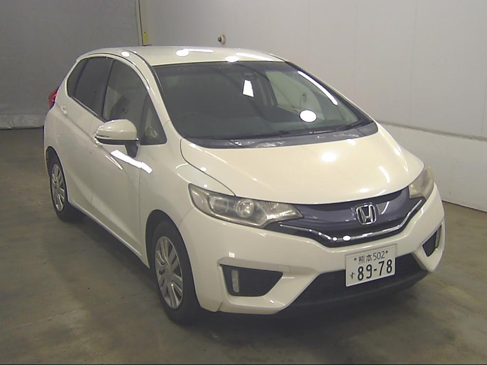 Honda FIT 15X L PACKAGE · 2014 – Außenansicht (Auktionsfoto)