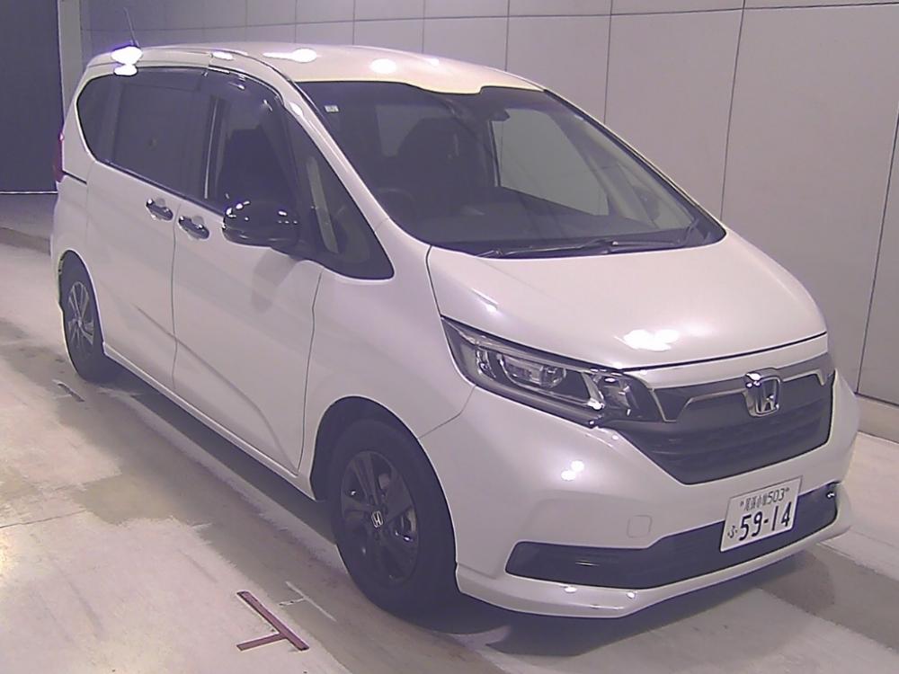Honda FREED G BLACK STYLE 6 PERSON · 2024 – Außenansicht (Auktionsfoto)