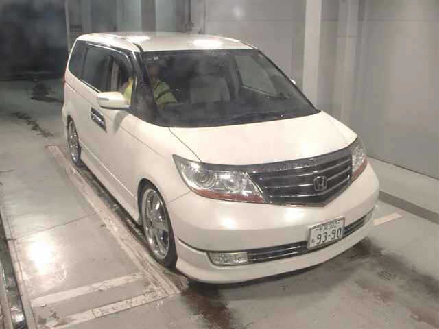 Honda ELYSION PRESTIGE SG HDD NAVIGATION PACKAGE · 2007 – Außenansicht (Auktionsfoto)