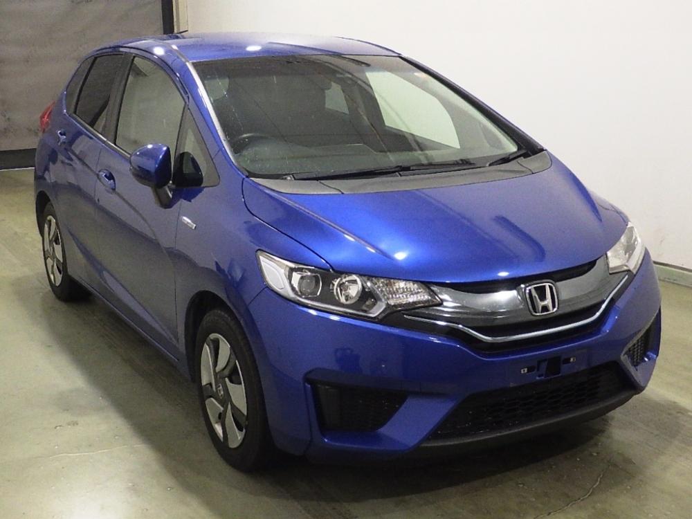 Honda FIT HYBRID L PACKAGE · 2014 – Außenansicht (Auktionsfoto)